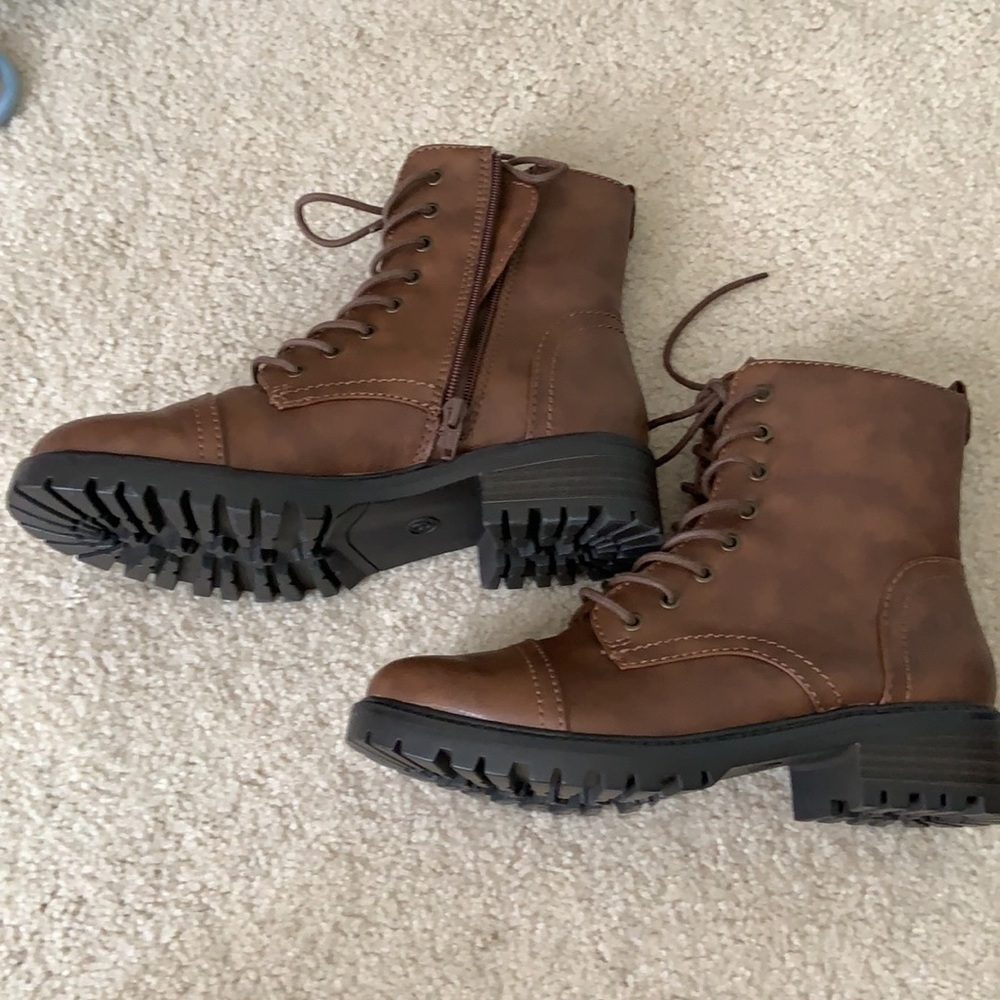 Target Brown Lace Up Boots